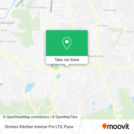 Shirkes Kitchen Interior Pvt LTD map