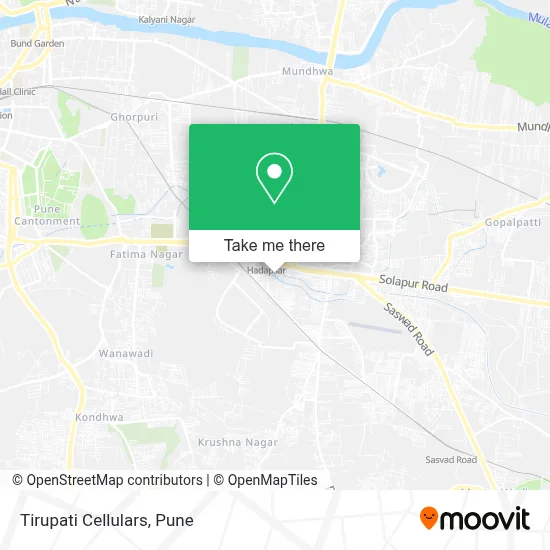 Tirupati Cellulars map