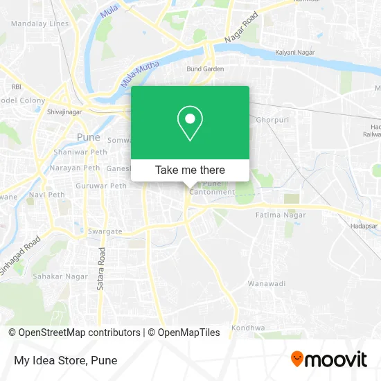 My Idea Store map