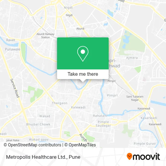 Metropolis Healthcare Ltd. map