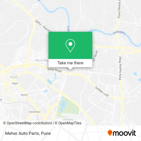 Meher Auto Parts map