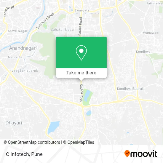 C Infotech map