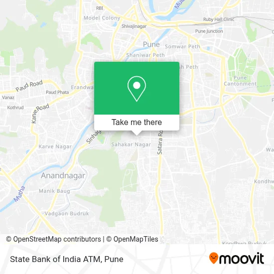 State Bank Of India Atm map