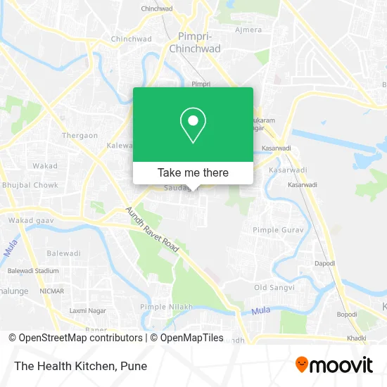 The Health Kitchen map