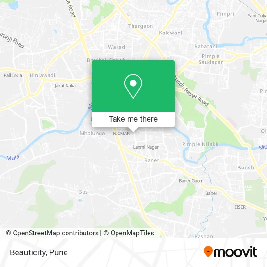 Beauticity map