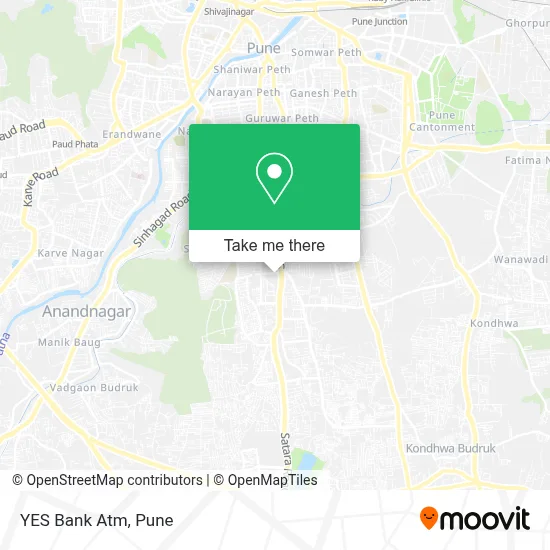 YES Bank Atm map