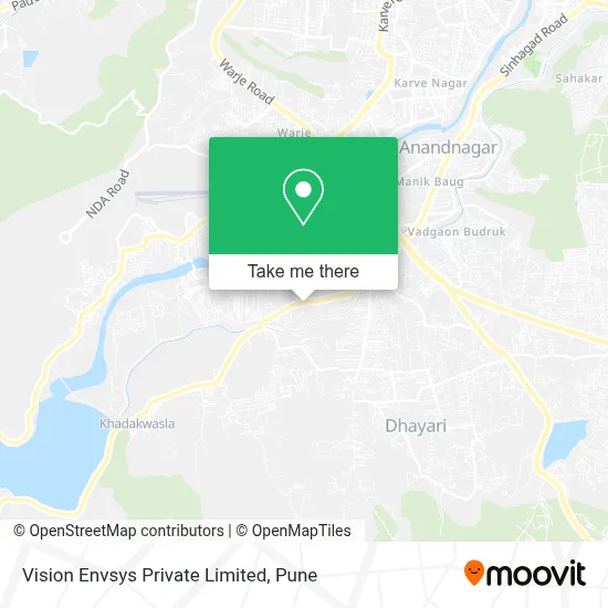Vision Envsys Private Limited map