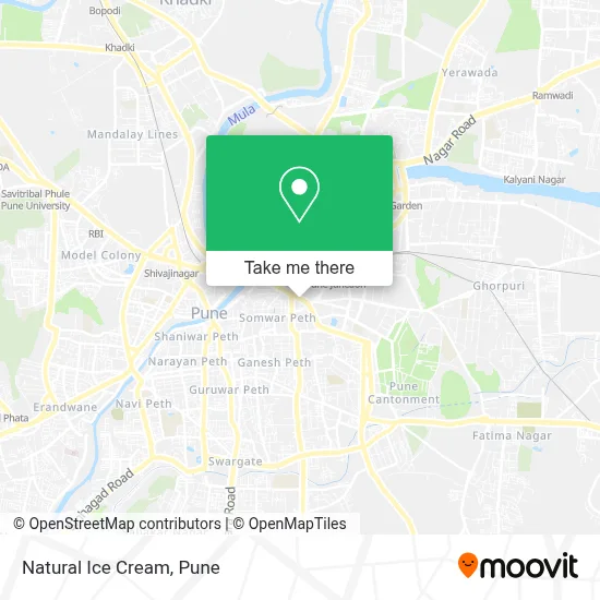 Natural Ice Cream map