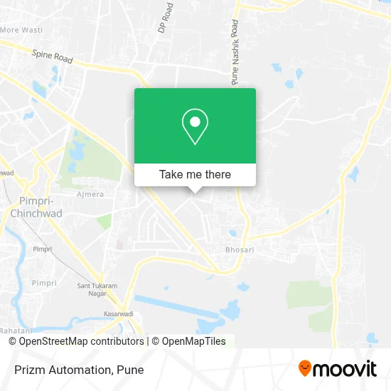 Prizm Automation map
