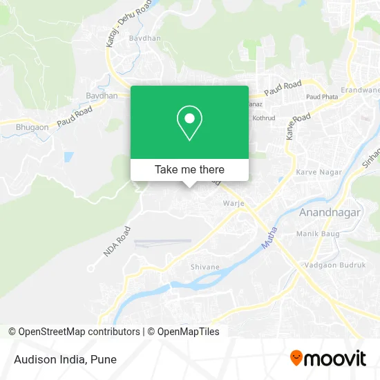 Audison India map