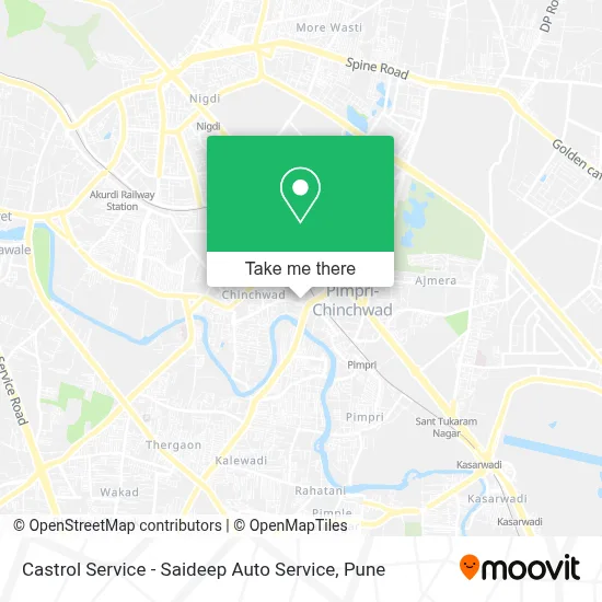 Castrol Service - Saideep Auto Service map