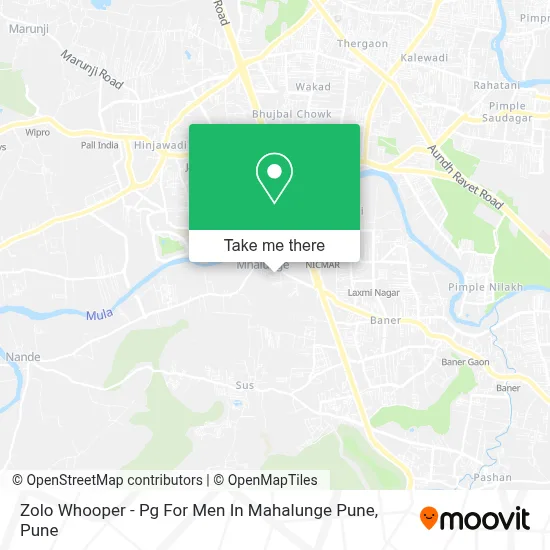 Zolo Whooper - Pg For Men In Mahalunge Pune map