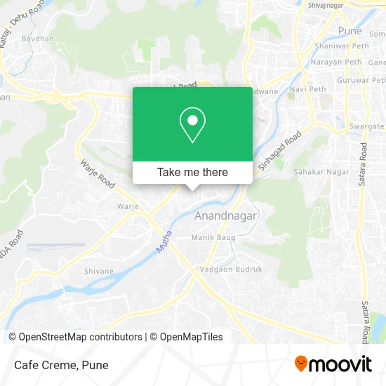Cafe Creme map