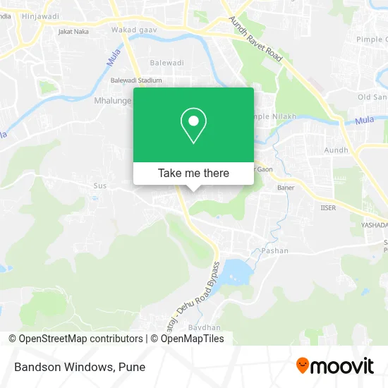 Bandson Windows map