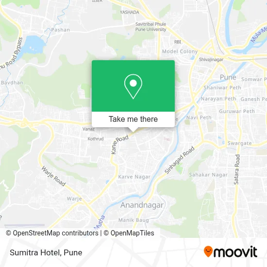 Sumitra Hotel map