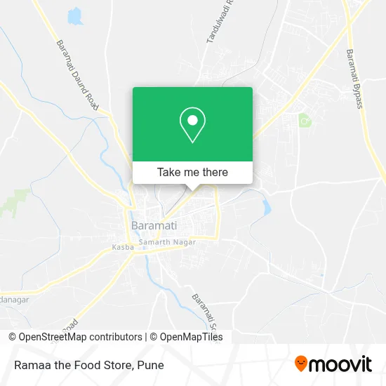Ramaa the Food Store map