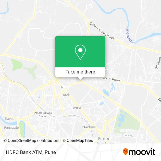 HDFC Bank Atm map