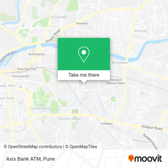 Axis Bank Atm map
