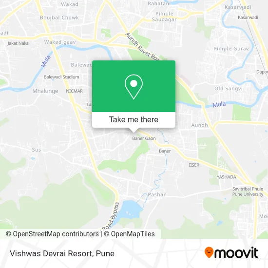 Vishwas Devrai Resort map