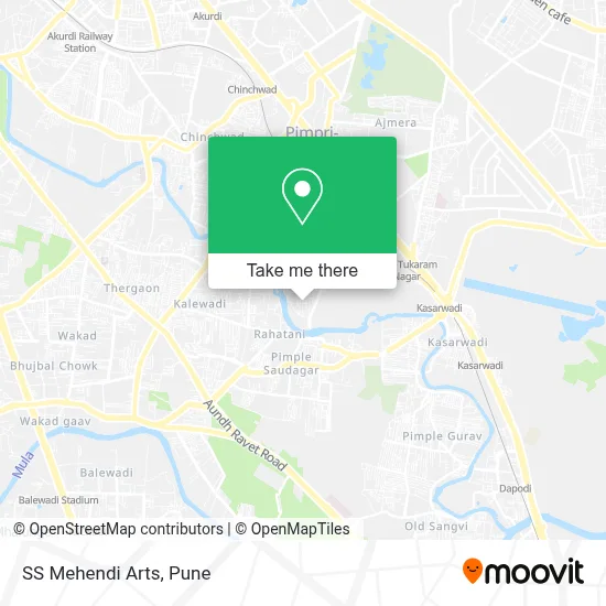 SS Mehendi Arts map