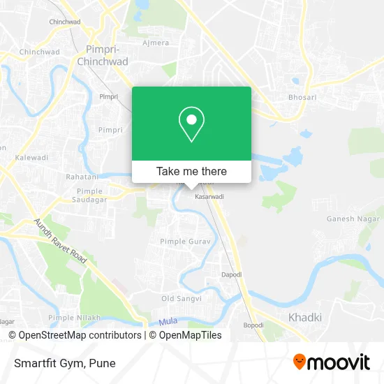 Smartfit Gym map