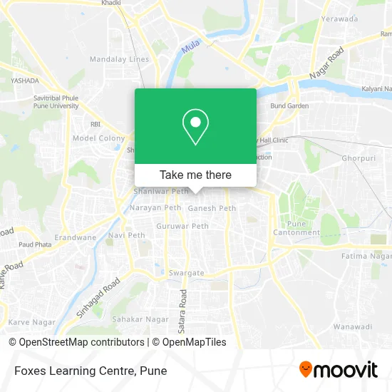 Foxes Learning Centre map