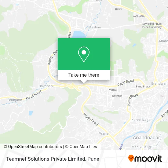 Teamnet Solutions Private Limited map