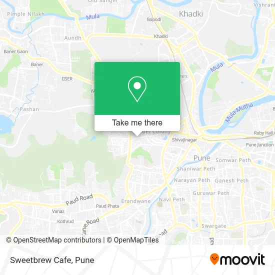 Sweetbrew Cafe map