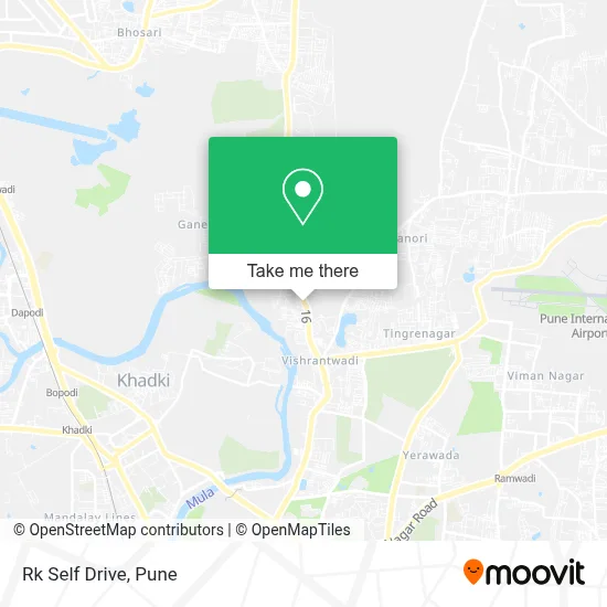 Rk Self Drive map