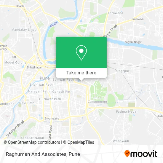 Raghuman And Associates map
