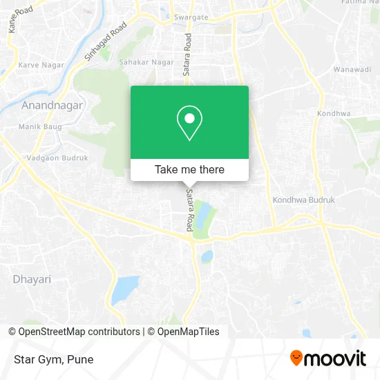 Star Gym map