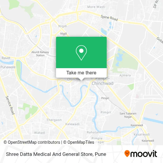 Shree Datta Medical And General Store map