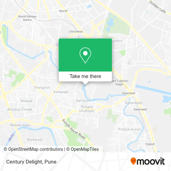Century Delight map