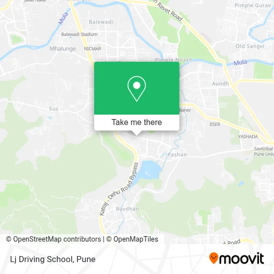 Lj Driving School map