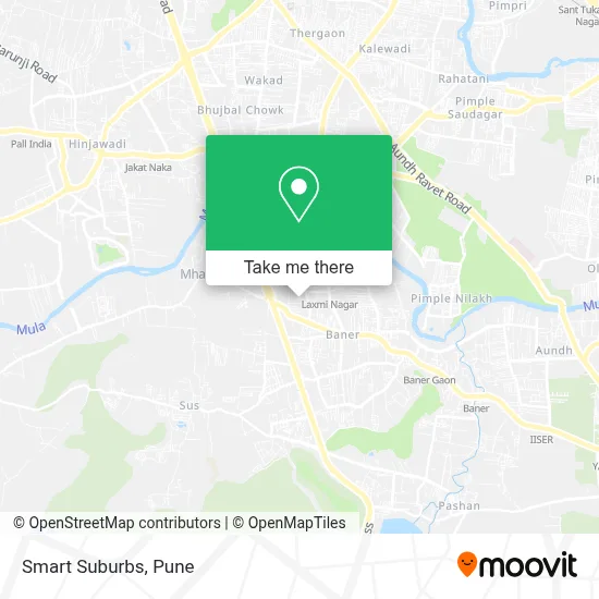 Smart Suburbs map