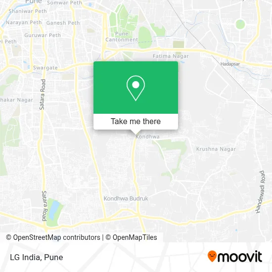 LG India map