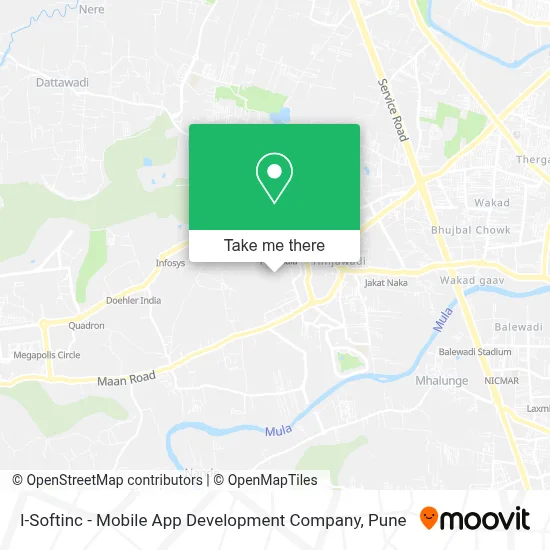 I-Softinc - Mobile App Development Company map