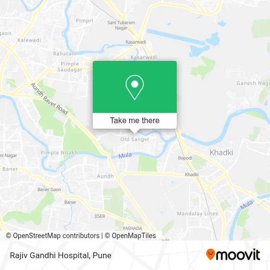 Rajiv Gandhi Hospital map