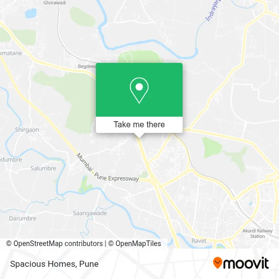 Spacious Homes map