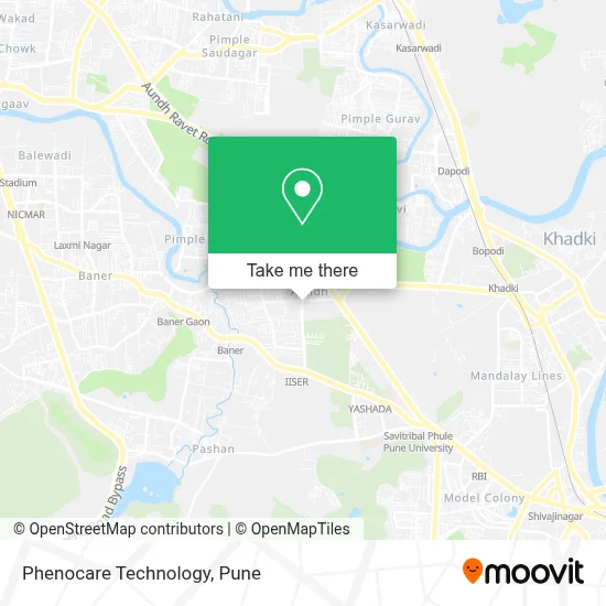 Phenocare Technology map