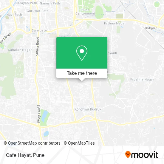 Cafe Hayat map