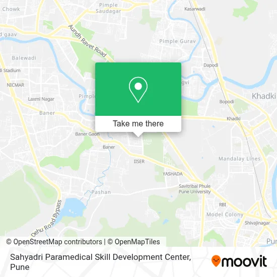 Sahyadri Paramedical Skill Development Center map