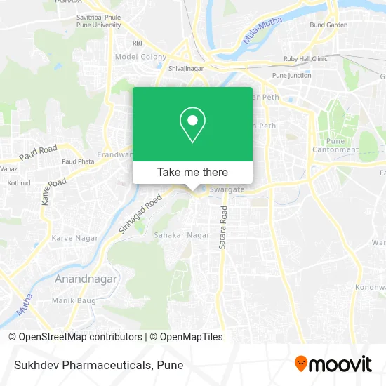 Sukhdev Pharmaceuticals map