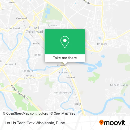 Let Us Tech Cctv Wholesale map