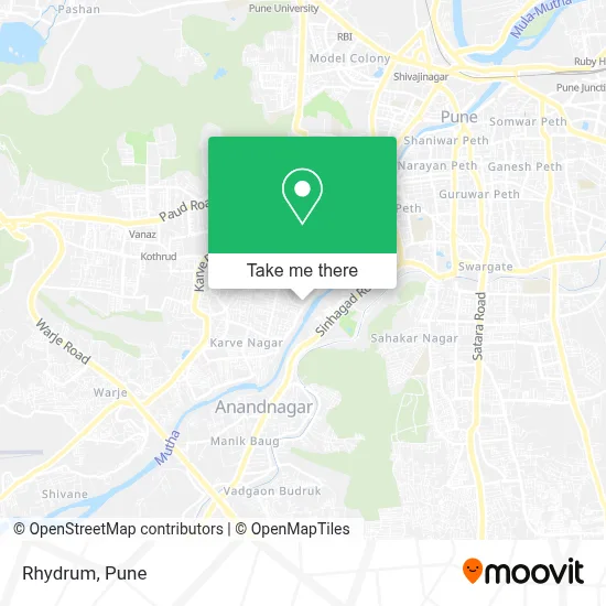 Rhydrum map