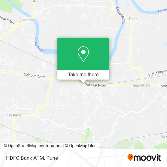 HDFC Bank Atm map