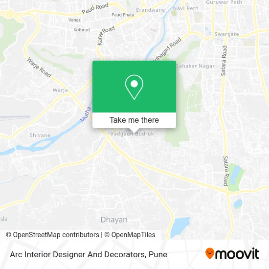 Arc Interior Designer And Decorators map