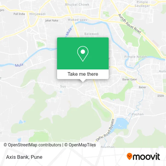 Axis Bank map