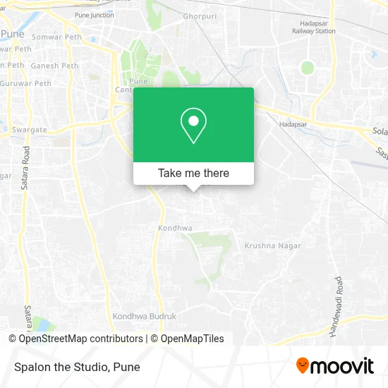 Spalon the Studio map