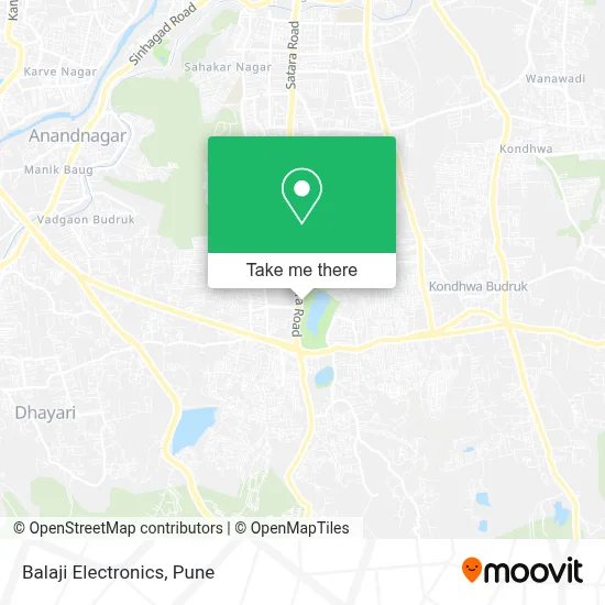 Balaji Electronics map